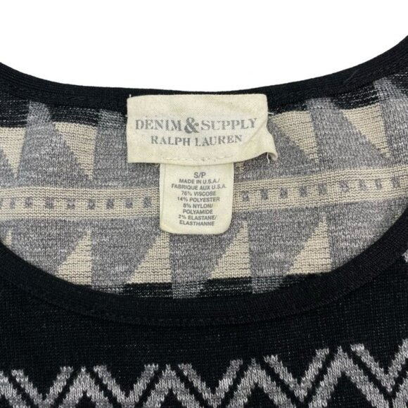 DENIM & SUPPLY Ralph Lauren Knit Dress Sz Small Stretch - Picture 4 of 5